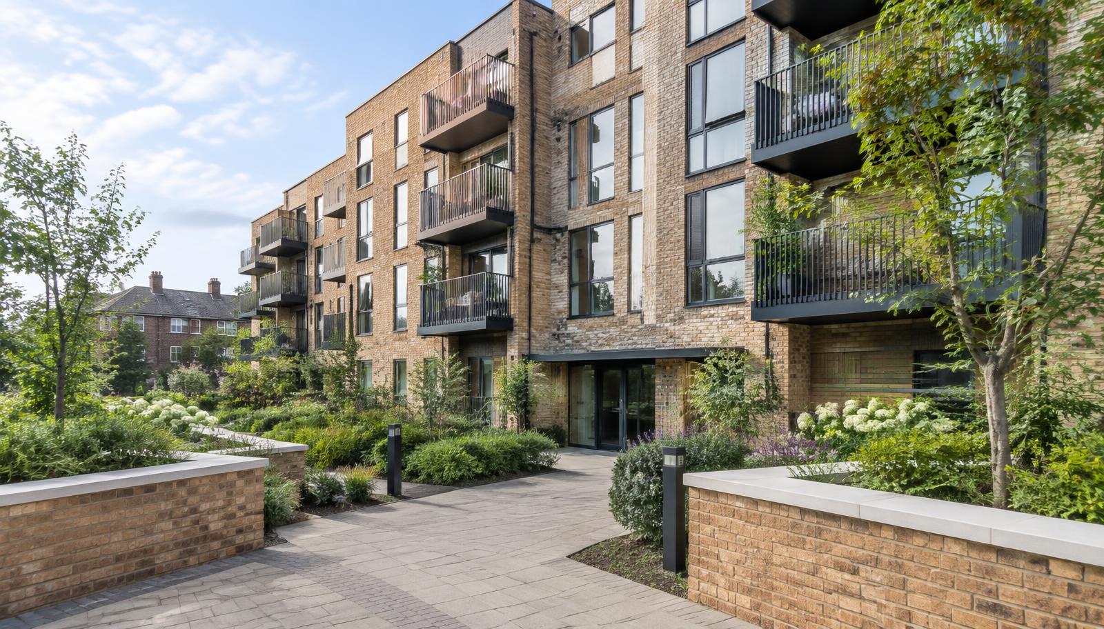Contemporary South London shared ownership apartment development