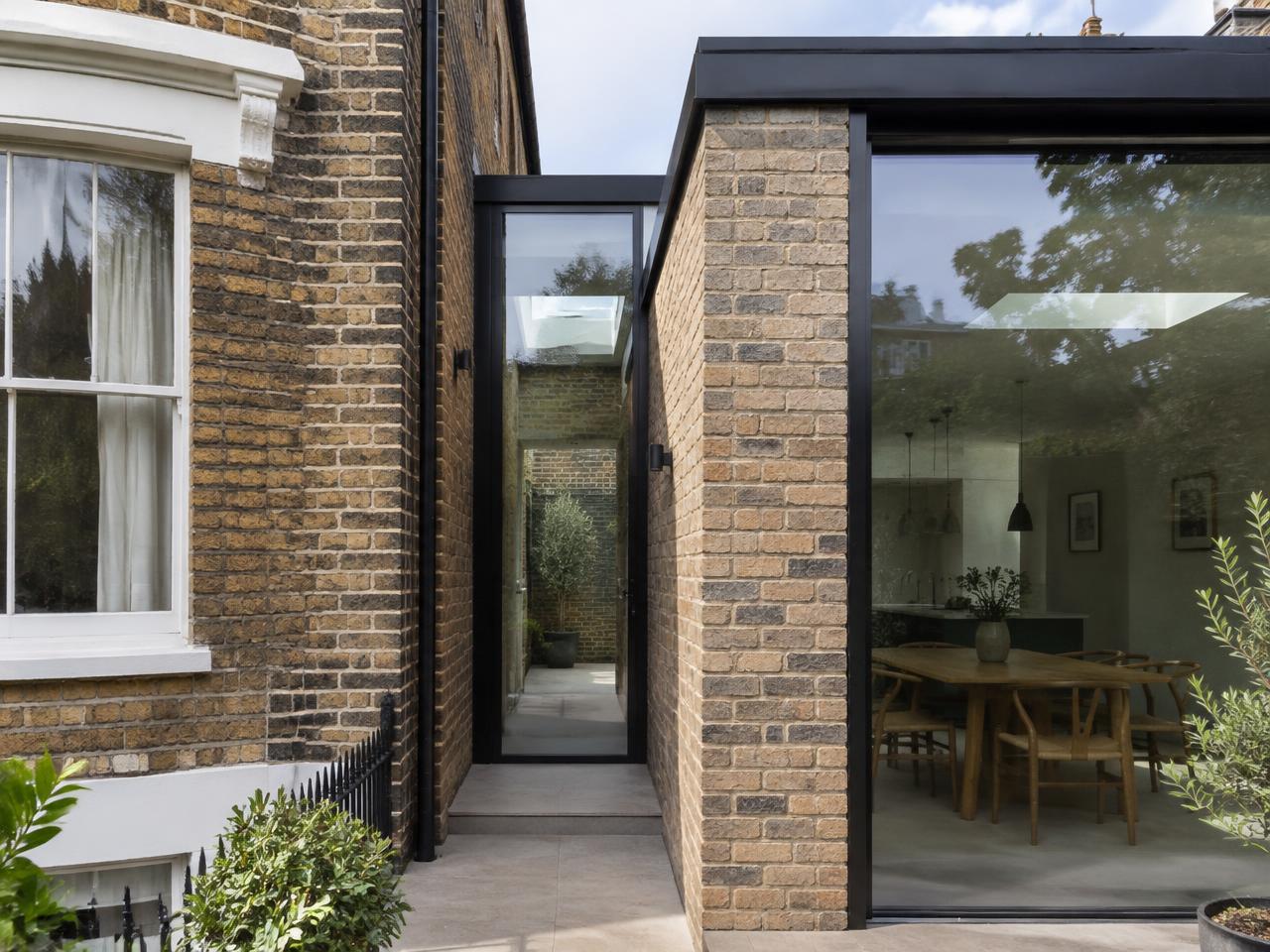Contemporary extension added to a South London period home