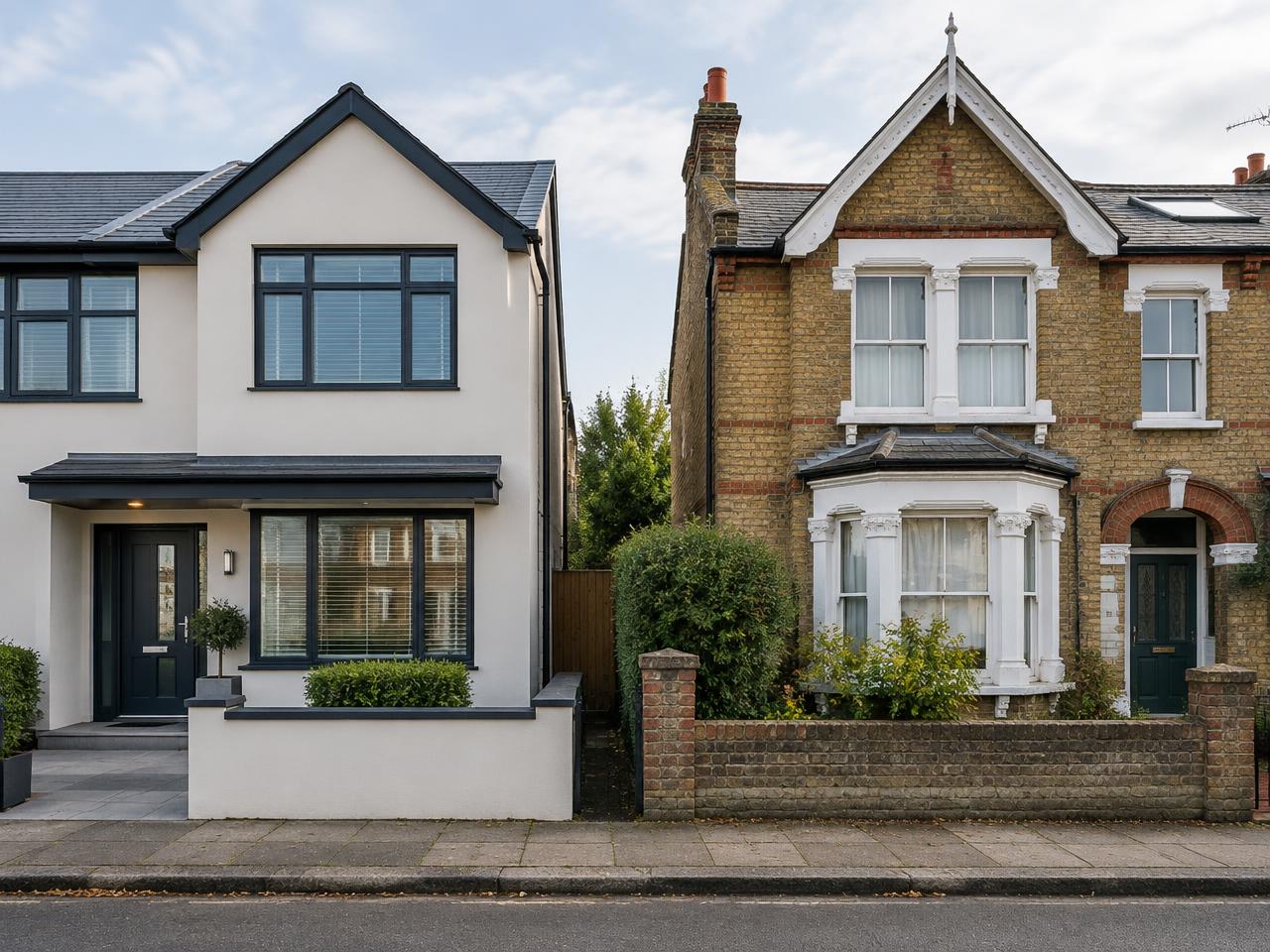 Contrasting South London homes considered through independent valuation evidence